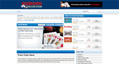 Desktop Screenshot of pokerchipsvalue.com